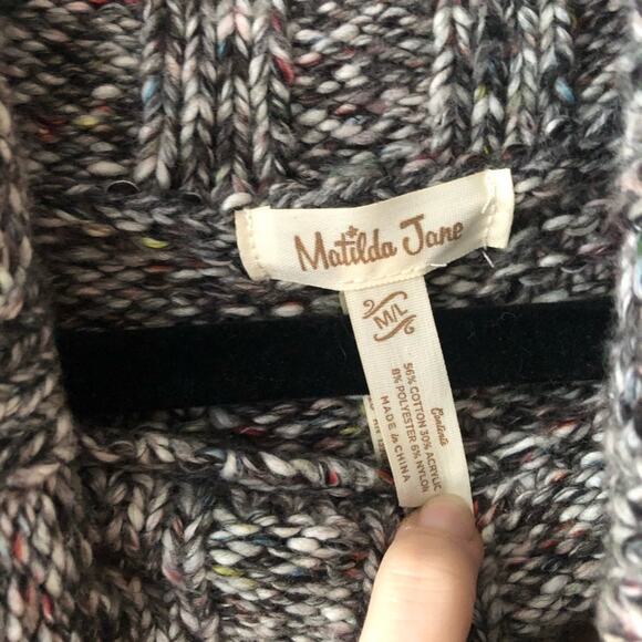 Matilda Jane Evening Stroll Marled Knit Sweater - Picture 4 of 5